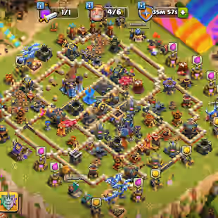 💫[ WAR ARENA - PREMIUM TH-18 ]💫6'000 GEMS | SB [MAX] | FA-FB-RS [26] | EB [23] - MM [20] | HEROS: 72-100-56-75-50-6 |  - Image 1