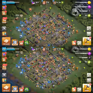 🔥TH-18 ALMOST MAX🔥XP-242! 7X EPIC EQUIPMENTS MAX! HEROES:-105-107-95-80-55-25! MAX PETS-WALLS-TROOPS! FAST DELIVERY - Image 1