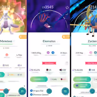 Level 71 - Team Yellow - 517 Legendary - 421 Shiny - 84 Perfect - 4000 Coins - Eternatus - Instant Delivery - Image 1