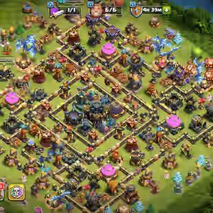 GOOD TH17 || XP 248 || HEROES 95-96-76-70-45 || 2562 WAR STARS || MAGIC ITEMS || INSTANT DELIVERY  - Image 1