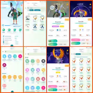 🎯HIGH VALUE LVL 43) SPECIAL BG KYUREM 🐓| SHADOW SHINY HO-OH / 260 TRADABLE | 59 SHINY | 70 LEGENDARY / RARE COLLECTION - Image 1