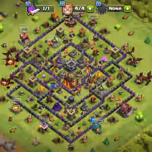 TH10 FOR SALE | OP DEFENCES | HEROES SET | MAGIC & EQUIPS READY | NAME CHANGE FREE | DELIVERY NOW - Image 1