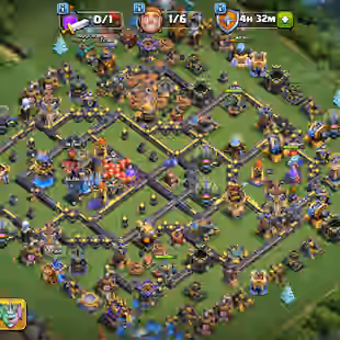 MAX TROOPS | TH18 CLOSE MAX | WALLS-DF MAX | SB-MX!SnB-MX!AF-MX!FB-MX!RS-MX!EB-MX | HERO-105-107-60-80-55 | 220-XP |BEST - Image 1