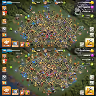 🔥TH-18 NEAR MAX🔥XP-222! 17X EPIC EQUIPMENTS[5X MAX]! LEAGUE WARDEN! HEEOES:-110-103-68-80-51-14! 906 MEDALS! BEST DEAL - Image 1