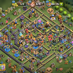 Th18 Almost Max | Hero-105-105-80-55-Duke-18 | Equipment-14-Epic Almost Max | Defence Wall Strong | XP-207 | NC-Yes | BE - Image 1