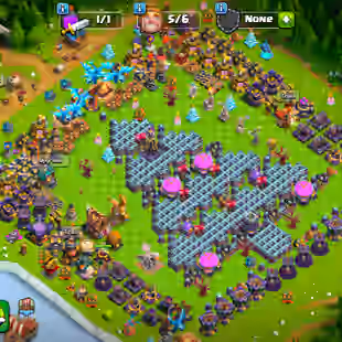 TH 15 MAX !! 2500 MEDALS !! ALL 17 EPIC EQUIPMENTs(4 EPIC MAXED)!! FULL MAGIC ITEMS !! 8K GEMS !! MAXED HEROES & DEFENCE - Image 1