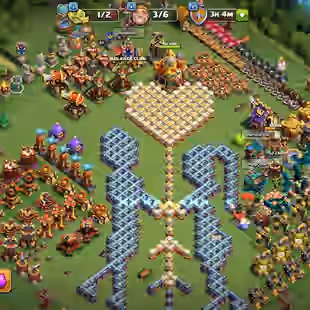 Max TH16 Account XP240 Heroes 90-95-71-68-45-9 NC Free 6300 Gems 5 Max Equipment Legendary Hero Skin Full Access - Image 1