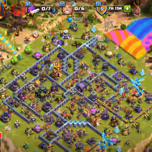 🔥15184 GEMS🔥TH-17 NEAR MAX! XP-165! 11X EPIC EQUIPMENTS! HEROES:-90-86-12-53-33-7! NICE PETS! FAST DELIVERY - Image 1