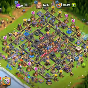 RR💥TH 18 ALMOST MAX | 5X HERO MAX [ 105/105/95/80/55/11 ] EQUIPMENT 16 EPIC ALMOST MAX NC-FREE XP-256 BUILDER BASE MAX - Image 1