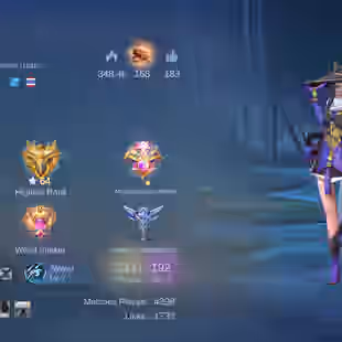 MLBB | Xenon | RECALL TLPH | LVL 56 | KOF KARINA, AURORA + PATRICK GLOU + 4 LUCKYBOX | 113 HEROES | 192 SKINS | MAX EMB - Image 1