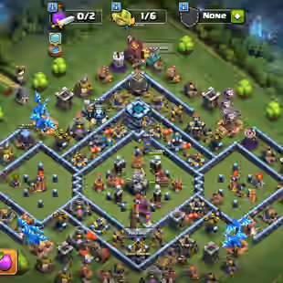 🔥3Epic max🔥Xp123 Th13 Account|Good heros| Queen&Wall max|Total 8Epic equipment|Name change free|  - Image 1