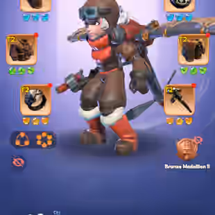 10 - FC 8 | Power 363M  | 34 Hero | VIP 8 | 13 Skin | 496k Gems | INSTANT DELIVERY!  - Image 1