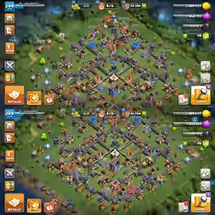 🔥TH-18 NEAR MAX🔥XP-244! 4X EPIC EQUIPMENTS MAX! HEROES:-105-105-76-80-55-18! MAX WALLS! GREAT PETS! FAST DELIVERY - Image 1