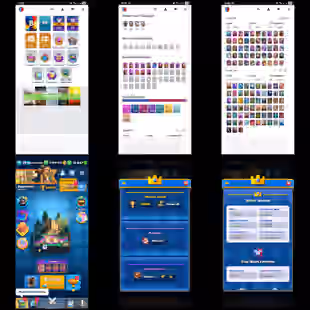 EXP-68!🔱KT-15 [ 10K TROPHY]🔥 15800 GEMS! 16x EVOS! 50x CARDS LVL-15!!  113x CARDS LVL-14!! 172x EMOTES! FULL ACCESS! - Image 1