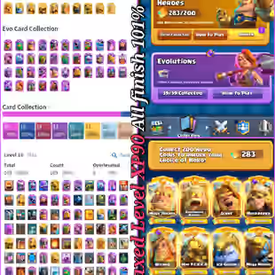 🦄✨[10K USD Money INVESTED XP90 ] ESPORTS PURE MAXED NOTHING LEFT WORLD RANKS 3 DIG ALL 110 LEVEL 16 40 EVO 10/10 HERO - Image 1