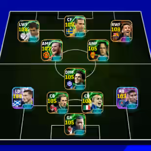 Ibrahimovic-Rooney-Figo-Messi-Power 3250-6 Manager-165 Players-Hakimi-Batistuta-Drogba-Dida-Xabi-Stojkovic-Totti-Baresi- - Image 1