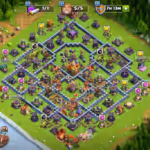 💫[ PREMIUM TH-16 ]💫G.G [20] - FA [20] - RS [20] - SB [18] - FB [14] || QUEEN: 72 [RARE] || NICE DEFENCES - Image 1