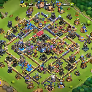 TH18 SEMIMAX || XP 244 | HEROES 100-100-79-75-50 || HIGH LEVEL EQUIPMENTS | BUILDER BASE MAX || STACKED ITEMS || INSTANT - Image 1