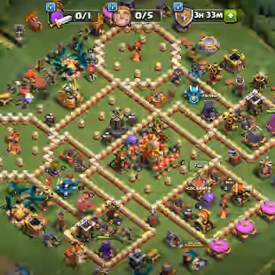 TH 16 || WALL FULL-MAX || SKIN 4 || CHANGE NAME ON || GOOD TROOPS || GOOD BASE || CHEAPEST || GUARANTEED - Image 1