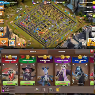 TH18 NEAR MAX 🌟 COSMIC SET 🌟 RANK 2308 | WALLS MAX | LEGENDARY DRAGON SCENERY | RENAME 500 | INSTANT DELIVERY  - Image 1