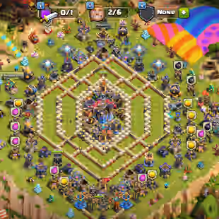 3x HERO MAX🔥EPIC SB-AF-FB-EB MAX!RS-26L🔥XP 212!TH 18!HERO:89-105-53-80-55!NC 500! DEFANCE VERY STRONG! GREAT TROOPS - Image 1