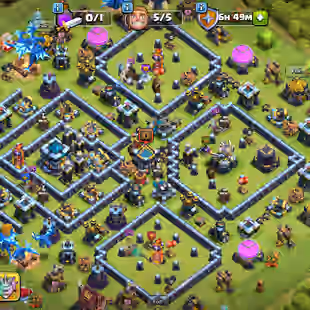 TH13 MAX || UAE LOCAL || HEROES SKINS || BUILDER BASE OUT || GEMS 3K || CWL 700 || CHECK IMAGES|| INSTANT DELIVERY  - Image 1