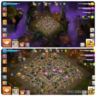 K739||🔥TH17 FULL MAX🔥||BUILDER HALL FULL MAX||4 HERO MAX-100-100-80-75-50||SKELETON KINGDOM SCENERY||6X EPIC 26/27 LVL - Image 1