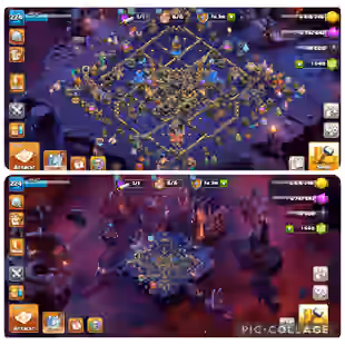 A726-||🔥TH18 WALLS-DEFENSE MAX🔥|| COSMIC SCNERY || HERO LVL-84-100-71-60-41-10 || 16X EPIC EQUIPMENT ALMOST FULL MAX|| - Image 1