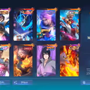 SOLID ASSASIN FIGHTER BASED ACC || 2 LEG 21 GRAND 25 EXQUISITE || ALMOST MEGA COLL 1 || EX 106 STAR || 165 MAGIC WHEEL  - Image 1