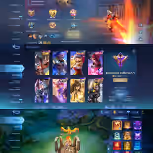 🔥[Limited Deal]GLORY ID💎 MAX HERO | MAX EMBLEM ID | 239 SKINS | Heros 130 |  HAYA ANNUAL | Instant Delivery | - Image 1