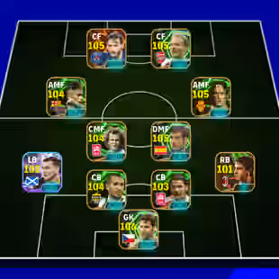 Amazing Deal-Power 3229-12 Manager-702 Players-Batistuta-Bergkamp-Hoeneb-Messi-Neymar-Kvaratskbelia-Totti-Scholes-Robert - Image 1