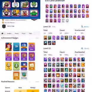 Usa Local🔥Global Rank 25🔥Gt Emote [] Level 78 [Evolved-37] Level 16 Card 13x [] Elite 113 [Gt 3x-Crl Badge] BEST-DEAL - Image 1