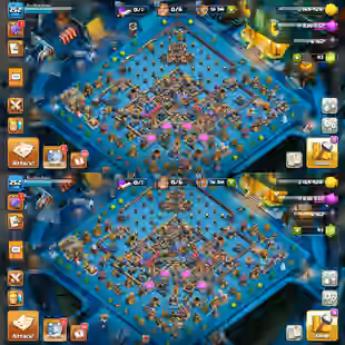 🔥ALMOST MAX TH-18🔥XP-252! 6X EPIC EQUIPMENTS MAX! HEROES:-105-105-95-80-55-10! MAX TROOPS AND PETS! FAST DELIVERY - Image 1
