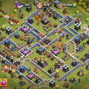 ✨[2300 CWL MEDALS-PREMIUM TH]✨[6EPIC-F.BALL-D.CROWN] | HERO-56-62-44-41-23 | 3'000 GEMS | CAN BE BUY ANY LEAGUE SKIN - Image 1
