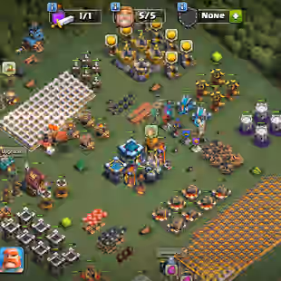 ❗[ 4'000 GEMS - PREMIUM TH-13 ]❗NICE DEFENCES - TROOPS || RED WALLS || LOWEST PRICE || FAST DELIVERY  - Image 1