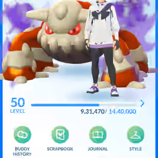 SHINY EEVEE [] 3 SHINY LEGENDARY - HEATRAN - LEVEL 50 [] LEGENDARY 28 [] SHINY 16 [] POKEMON 67 [] RENAME AVAILABLE  - Image 1