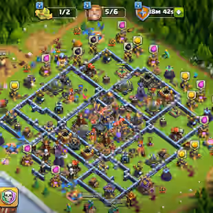 🔥[ HEROS MAX TH-18 ]🔥G.GUANTLET [MAX] - R.SPEAR [MAX] || E.BOOT [23] | HEROS: 105-105-74-80-55 || NICE DEF - TROOPS - Image 1