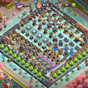 ♓Best Offer♓Th 18 [ 99 Percent Max ] 2 Helper Hut Max | 6 Hero's Max 105/105/95/80/55/25 | 12 Epic Almost Max Magic Set  - Image 1