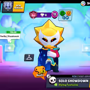 🔥46000 Trophies🔥 || 50 Hyper || 32 Max || 271 Exclusive Skins || 100 Brawlers || Good Account - Image 1