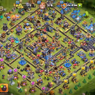🔥12X EPIC MAX ALMOST!1400 MEDALS🔥XP 240!TH 18-HEROS:105-110-95-82-55!NC 500!NEAR MAX DEFANCE!GREAT TROOPS!BEST DEAL - Image 1
