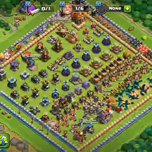 TH 16 l Rename FREE l Heroes 50 50 50 36 13 02 23 22 l 6 Builder l Equipment And Skins l Best Cheap Price  - Image 1
