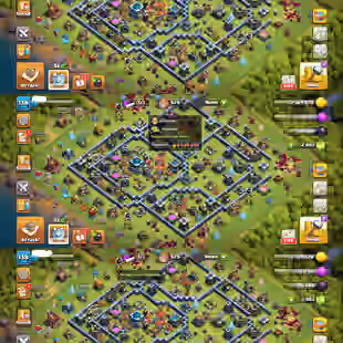 TH 13 Full Max !! 1880 Cwl Medals !! Town Hall Level 13 !! 14 Epics ( 5 Epic Max ) !! 2450 Gems !! Heavy Magic Items  - Image 1