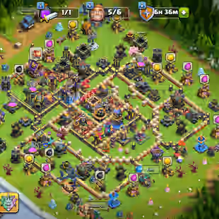 💫[ PREMIUM TH-18 - 5'000 GEMS ]💫GG-SB-AF-EB [MAX] | RS [26] | FA [23] | FB [20] | HEROS:91-100-71-75-51| LEVEL 17 WALL - Image 1