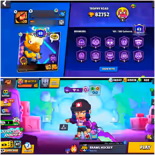 82K Trophies | 101 Hypercharged | 48K Bling | 40K Coins | 408 Gems | Special Summer Discount | Instant Delivery  - Image 1