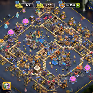 🔥TH 18 ALMOST MAX🔥XP 245-ALL 6 HERO MAX- 7 EPIC EQUIPMENT ALMOST MAX-DEFENSE MAX-NC YES-390 MEDALS-5600 GEMS-BEST DEAL - Image 1