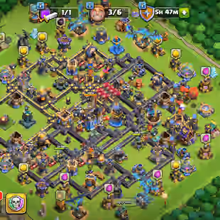 👉TH 18 ALMOST MAX BOTH SIDE👈6X HERO MAX 105/105/95/55/25 HELPER HUT 3 MAX 1285 MEDEL NC-FREE 261-XP 7 EPIC MAX 5 LV-20 - Image 1