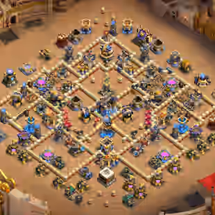🔥Xp-254🔥 Th18 10k Gems || 2x Sceneries || High Quality Epic Equipment || Heroes 77-83-70-71-55-7 || 6 Builders || Nc A - Image 1