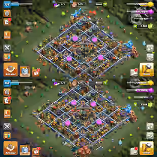 PREMIUM TH-17! XP-132! CHILD ACCOUNT! 3X EPIC EQUIPMENTS! STRONG DEFENSE AND TROOPS! NICE HEROES! FAST DELIVERY - Image 1