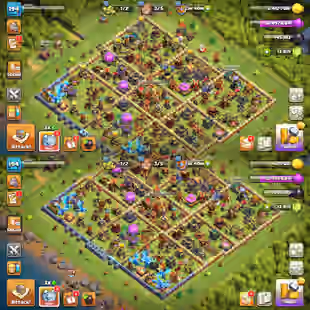 🔥13800 GEMS🔥TH-16 NEAR MAX! XP-194! 10X EPIC EQUIPMENTS! HEROES:-95-95-75-70-45-14! 1207 MEDALS! FAST DELIVERY  - Image 1