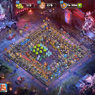 💜FULLY MAX💜[TH18] 6 HERO MAX || ALL EQUIPMENT MAX || JUST 7 TROP LEFT || LEGEND LEAGUE 1 || 6X COMPLETE SET || 15X MAP - Image 1